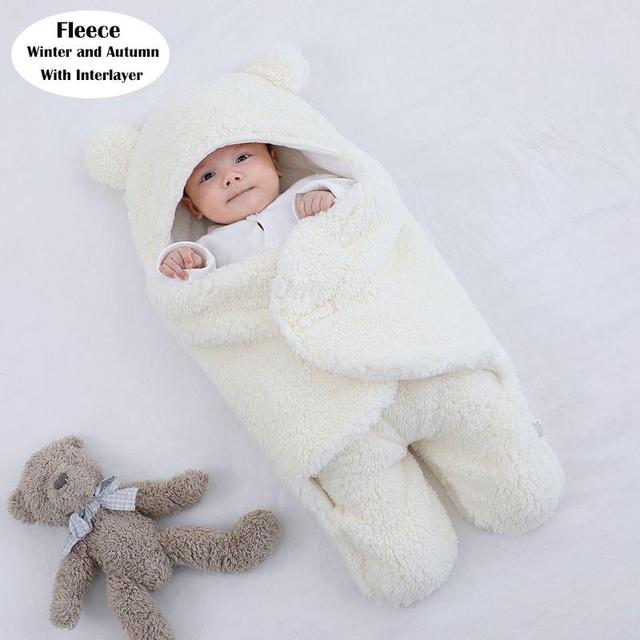 Winter Baby Fuzzy Sleepsacks