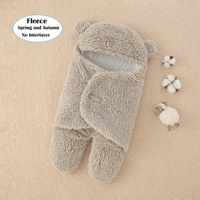 Winter Baby Fuzzy Sleepsacks