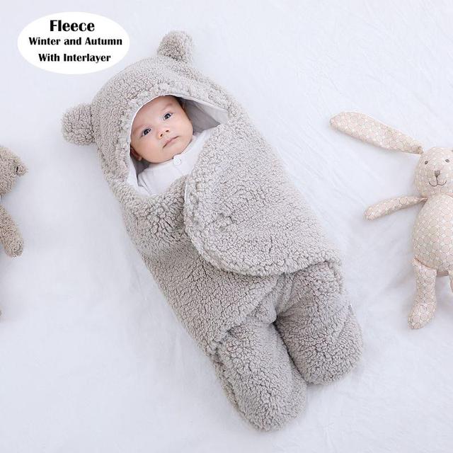 Winter Baby Fuzzy Sleepsacks