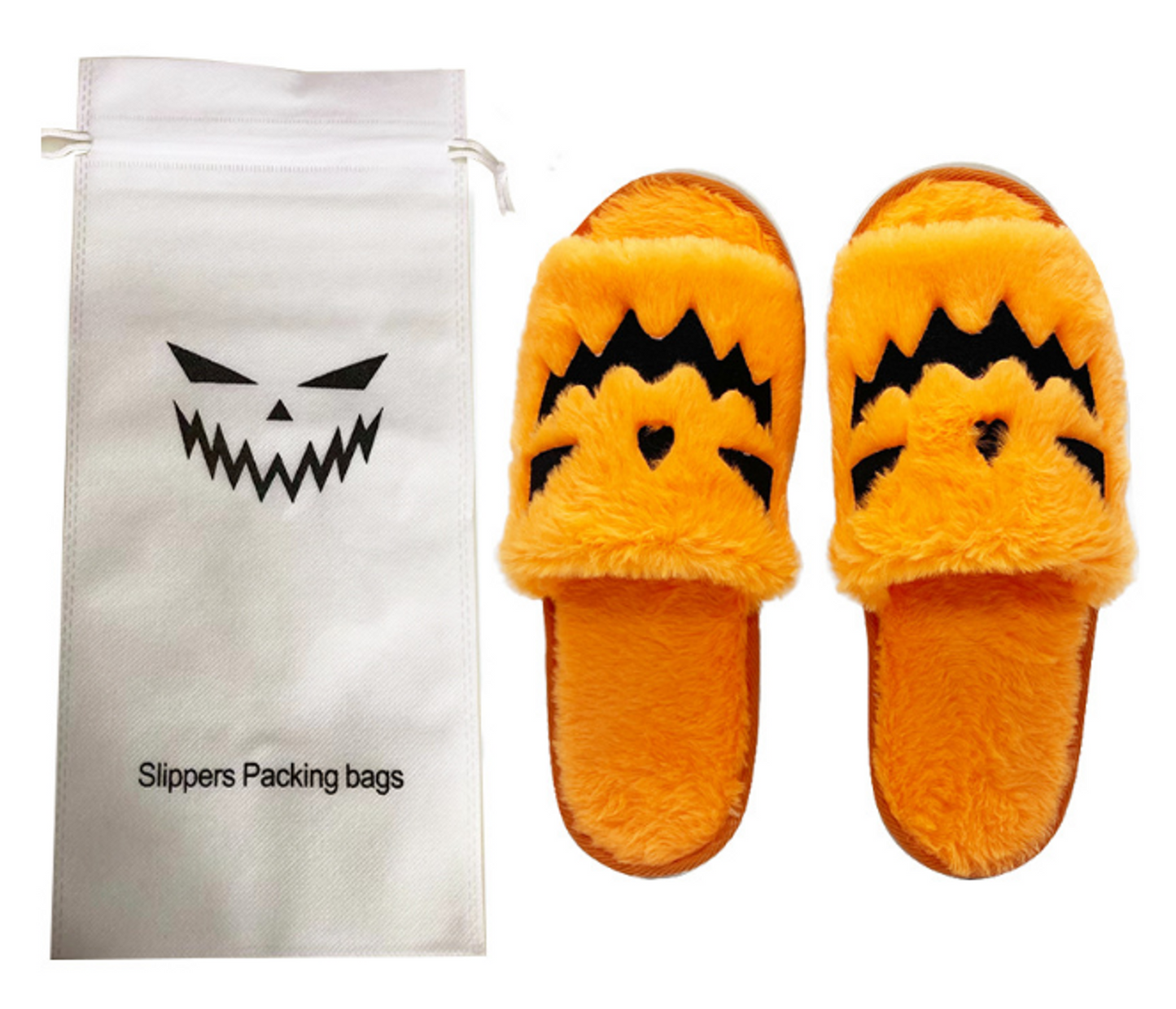 Winter Holiday Plush Slippers