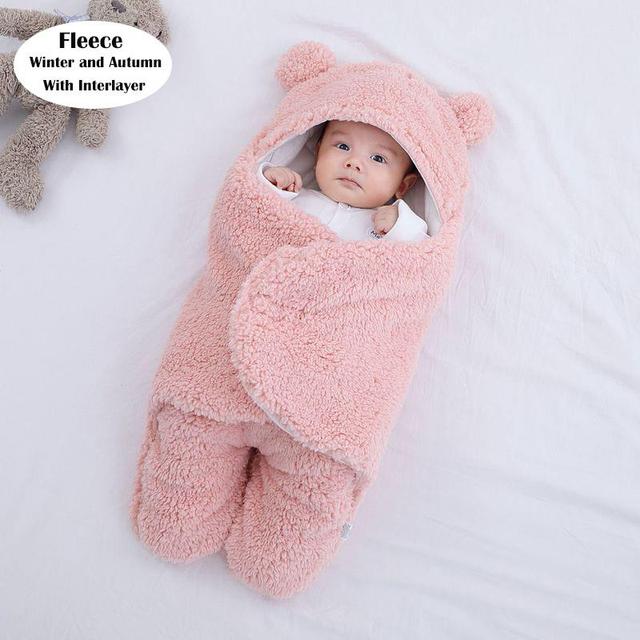 Winter Baby Fuzzy Sleepsacks