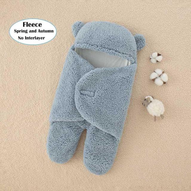 Winter Baby Fuzzy Sleepsacks