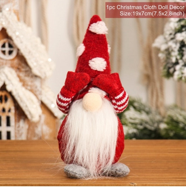 Gnome Christmas Ornament Dolls