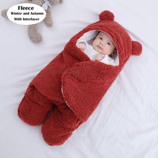 Winter Baby Fuzzy Sleepsacks