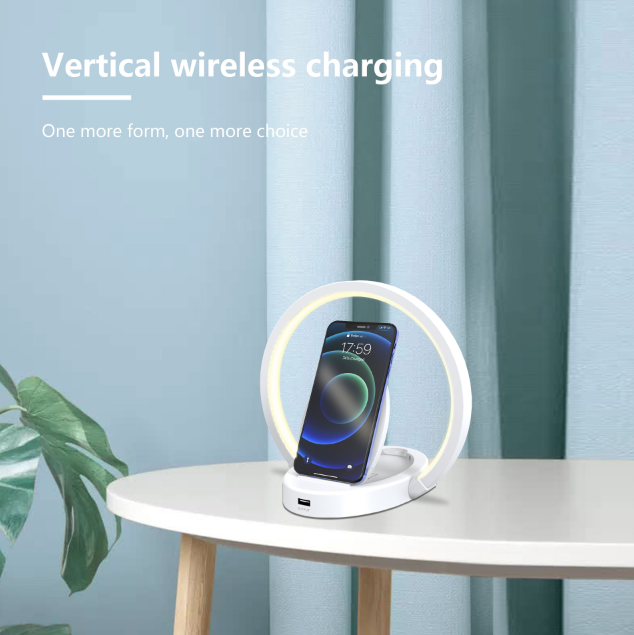 Moonrise LED Desk Lamp and Phone Charger