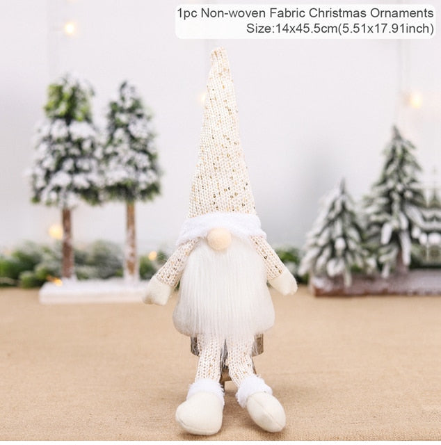 Gnome Christmas Ornament Dolls