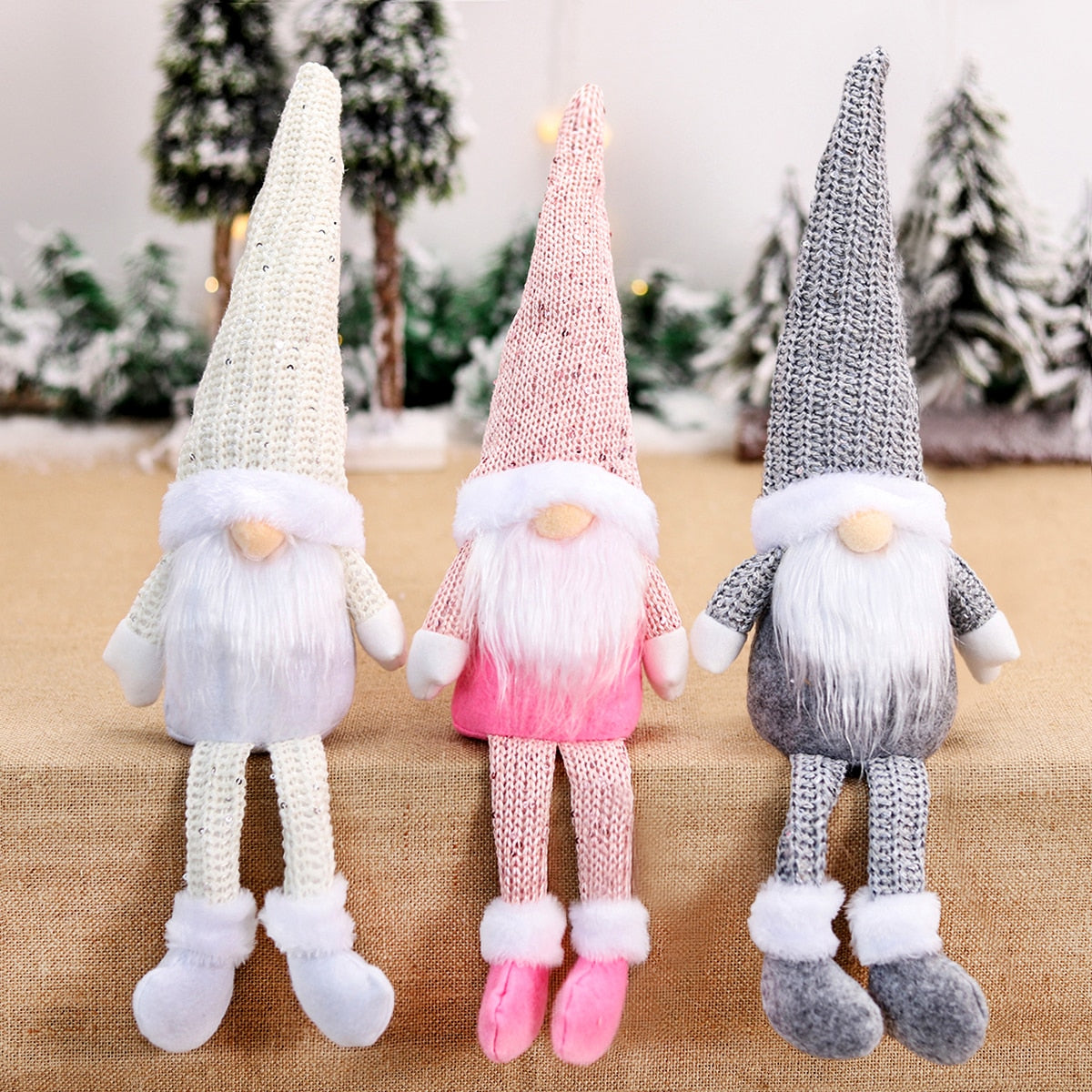 Gnome Christmas Ornament Dolls