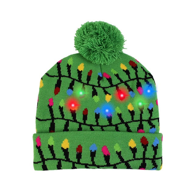 LED Christmas Beanie