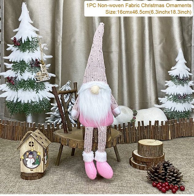 Gnome Christmas Ornament Dolls