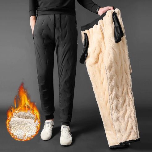 Winter Faux Lambswool Sweatpants