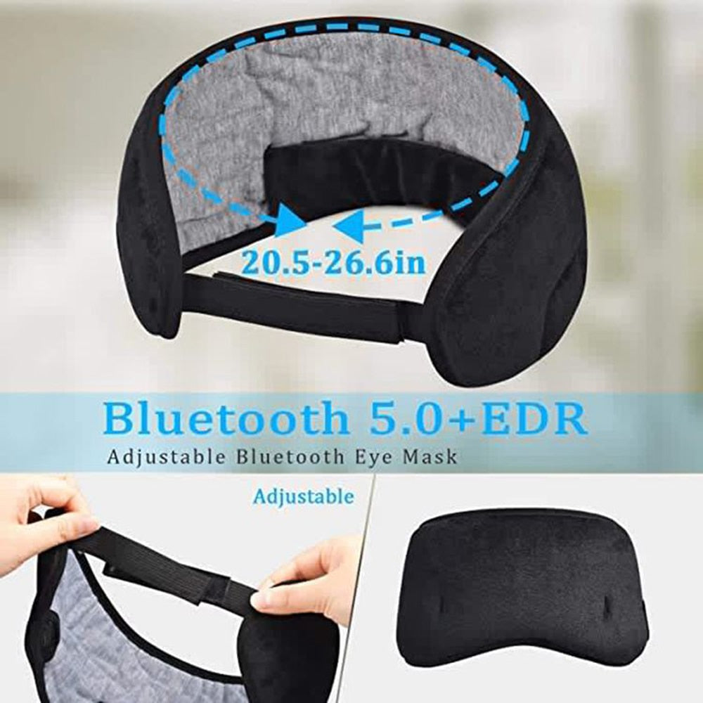 Bluetooth Headphones Sleeping Eye Mask