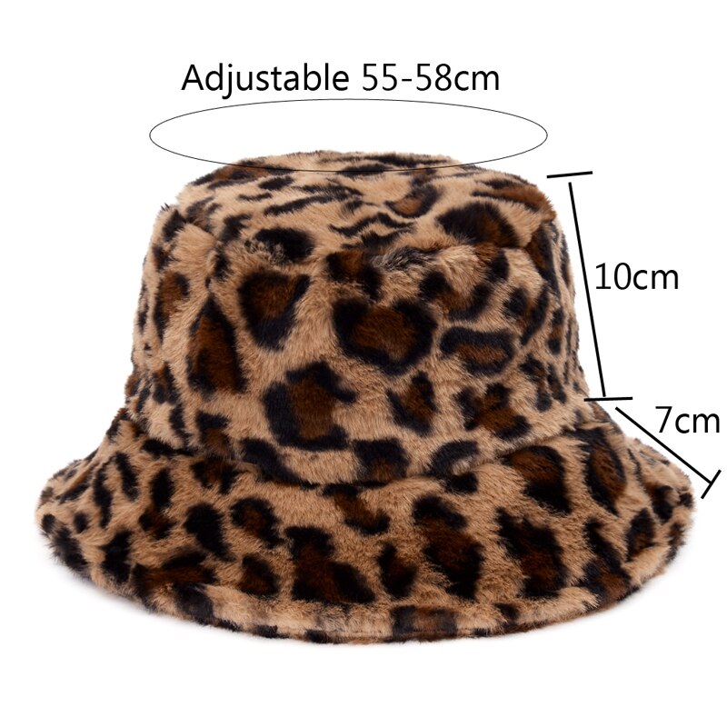 Fluffy Winter Bucket Hats