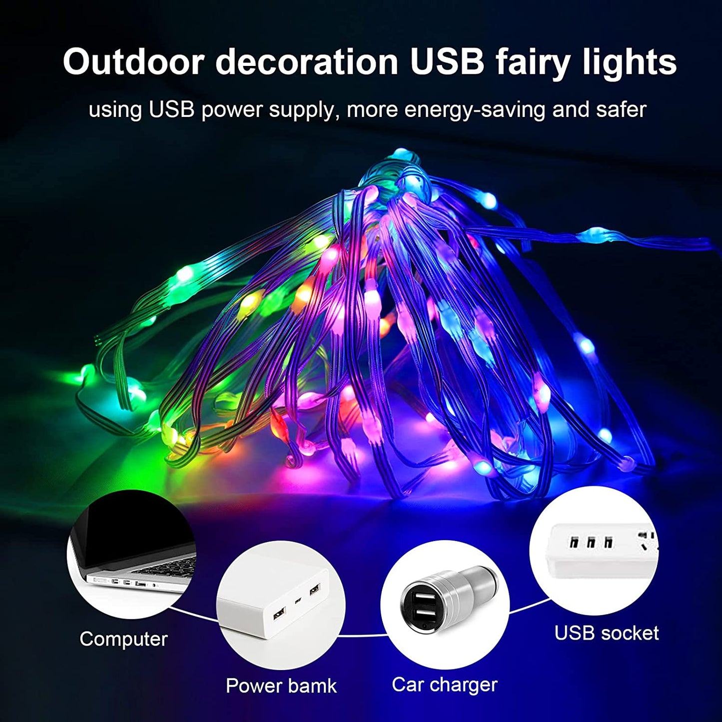 Smart LED Christmas Decoration Lights