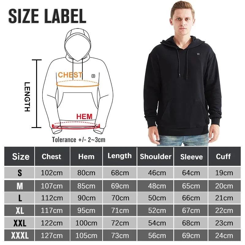 Electric Heating Hoodies