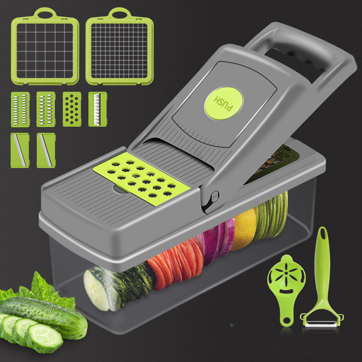 Dicer Shredder Grater Multi-Tool