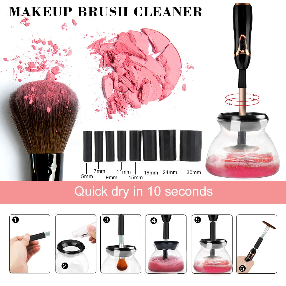 Makeup Brush Automatic Cleaner