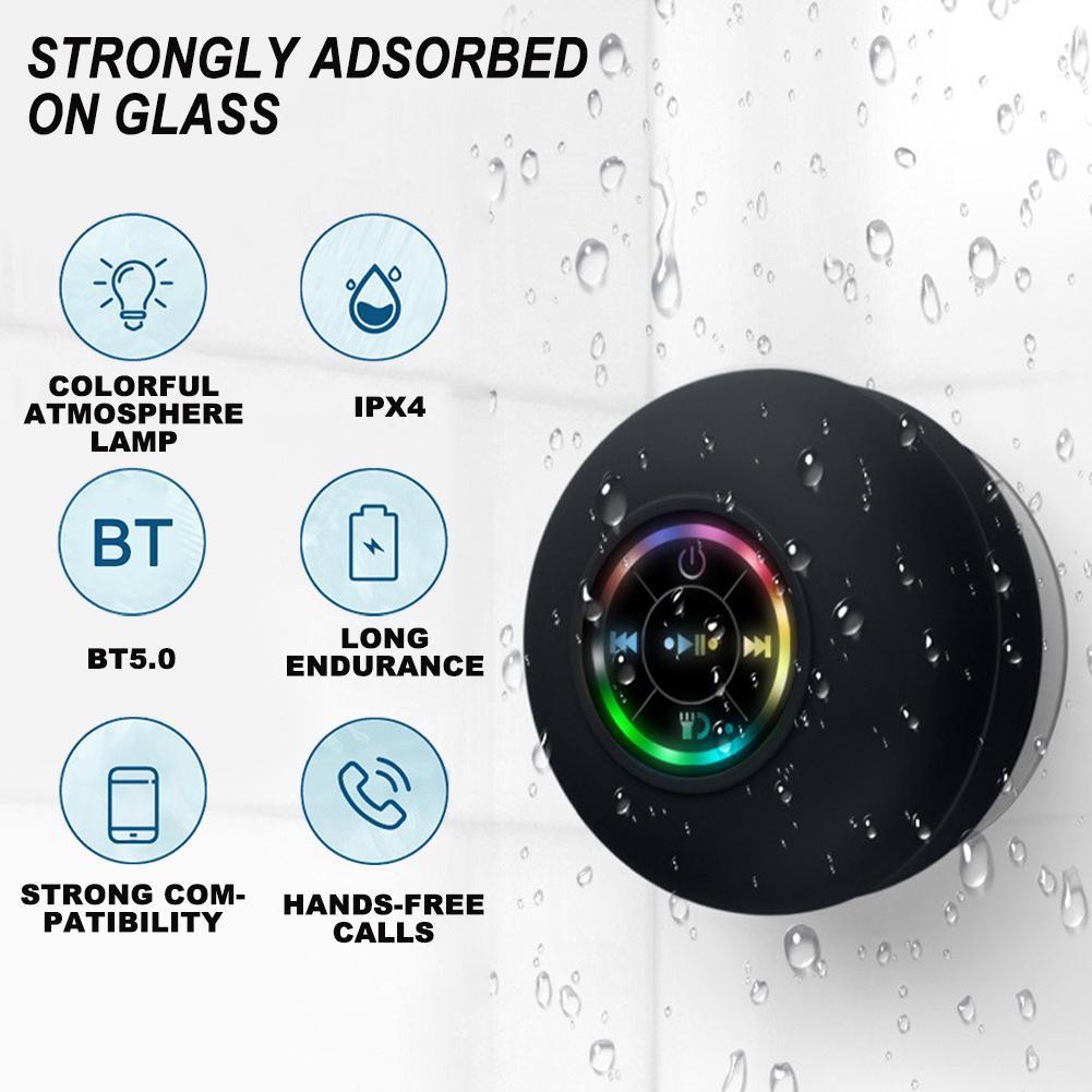 Vinyl Style Waterproof Bluetooth Speaker