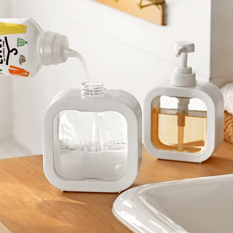 Refillable Soap or Lotion Pump Dispenser