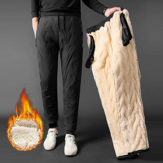 Winter Faux Lambswool Sweatpants