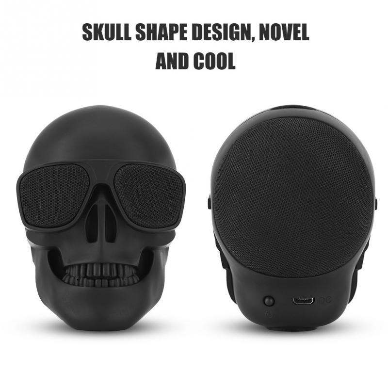 Skull Head Bluetooth Speaker